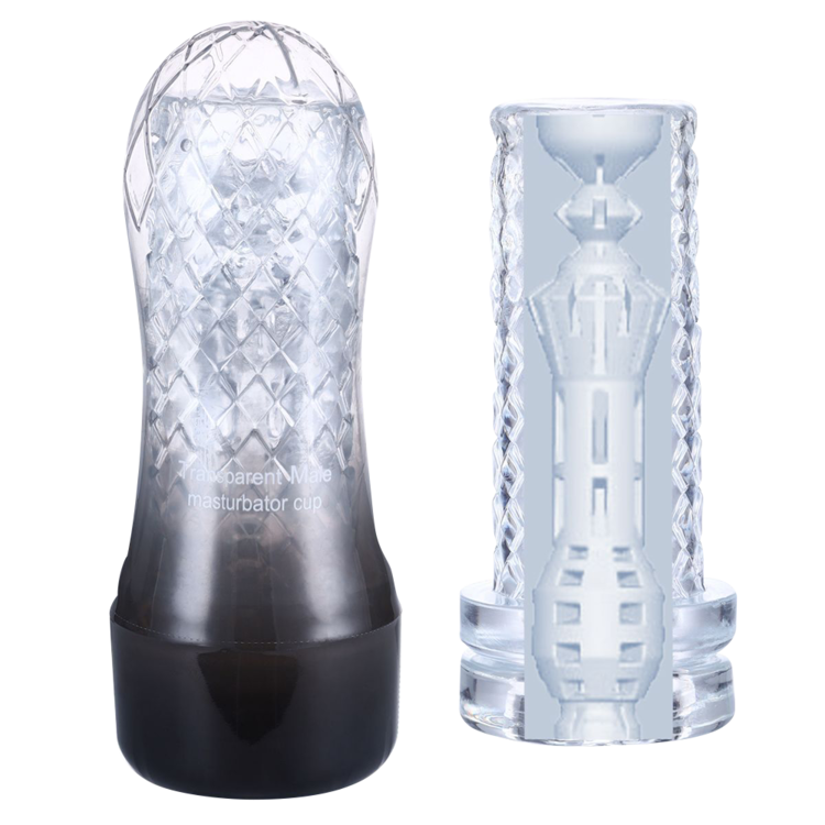 textured tunnel stroker black