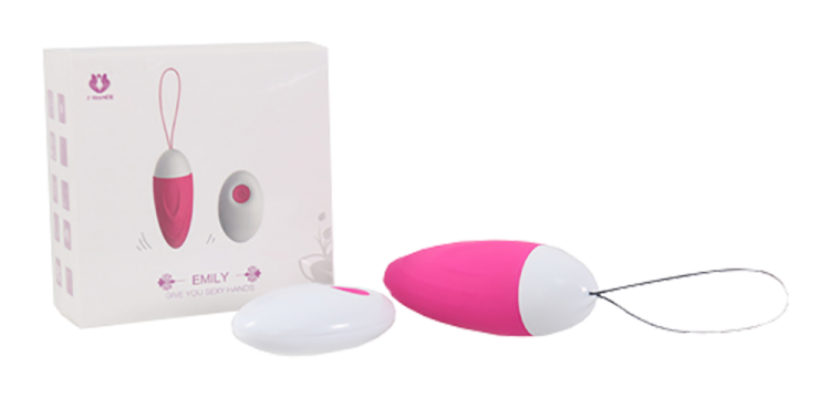 seductive 7 speed wireless vibrating egg rose red
