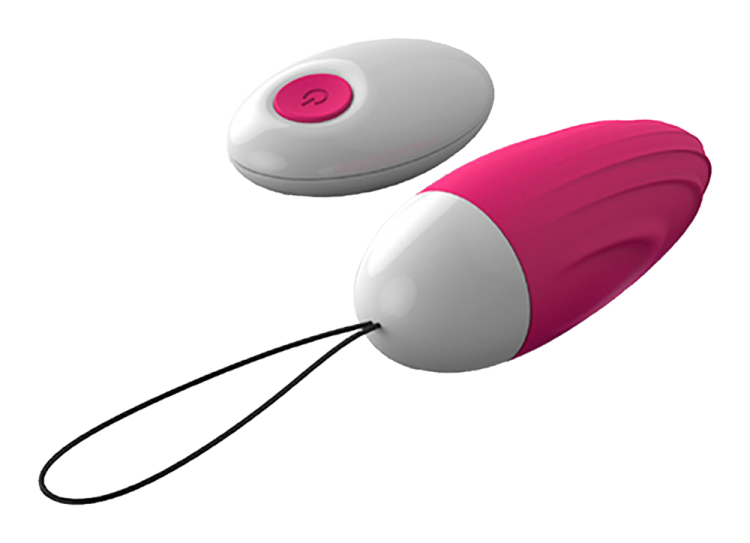 seductive 7 speed wireless vibrating egg rose red