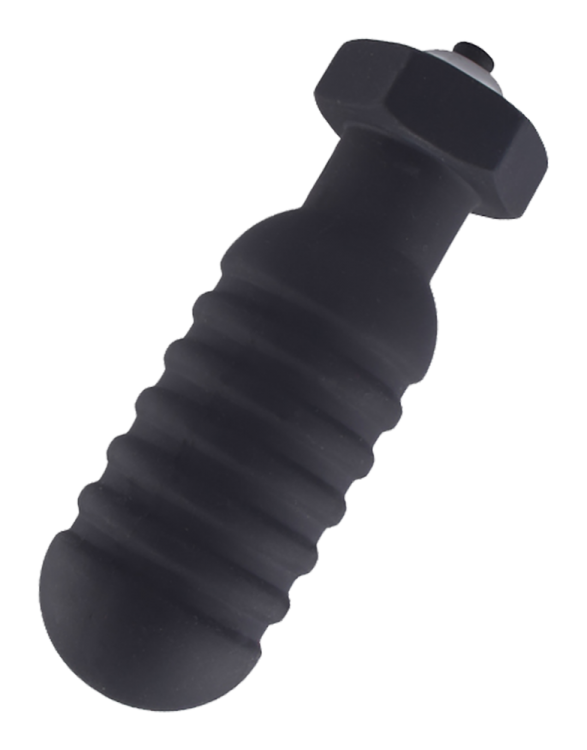 torpedo vibrating anal plug black