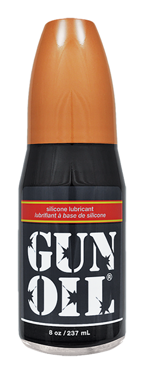 gun oil silicone 8 oz bottle